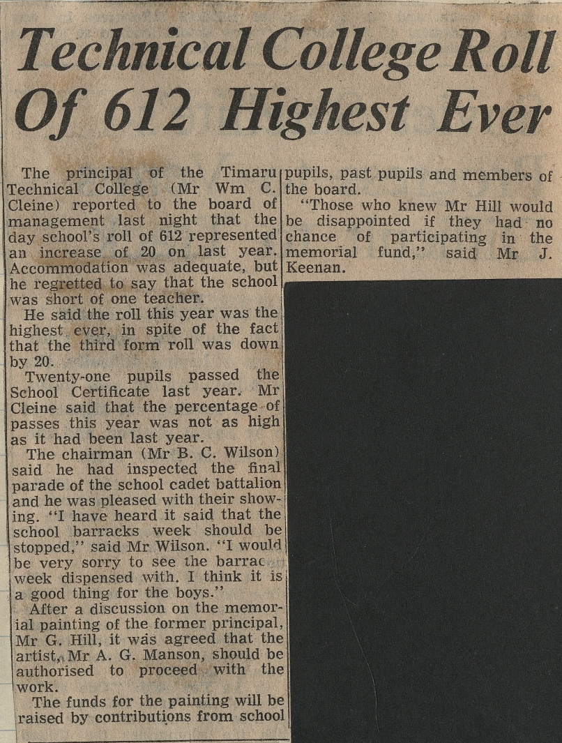 Technical College Roll Of 612 Highest Ever