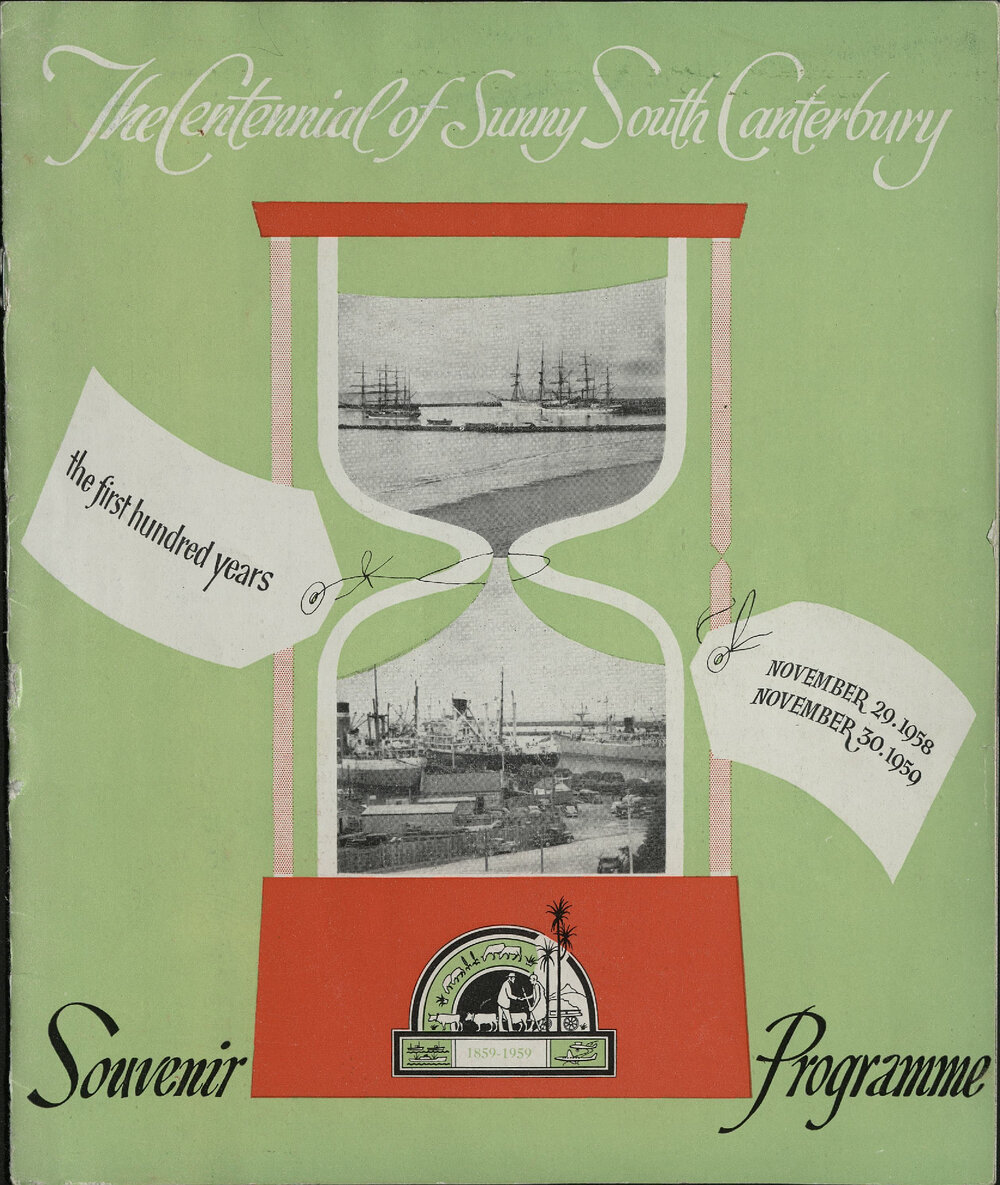 Centennial of Sunny South Canterbury souvenir programme