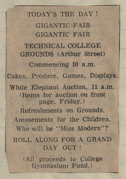 Today's The Day! Gigantic Fair