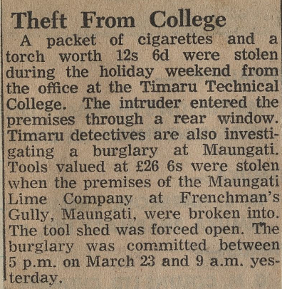 Theft From College
