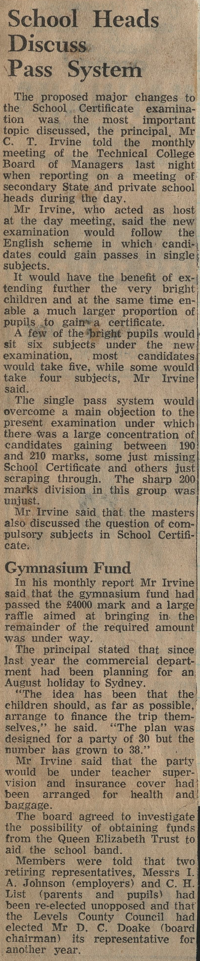 School Heads Discuss Pass System