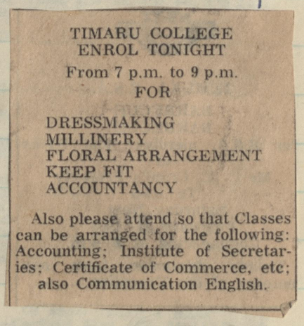 Timaru College Enrol tonight