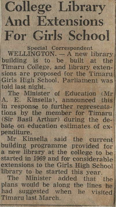College Library And Extensions For Girls School