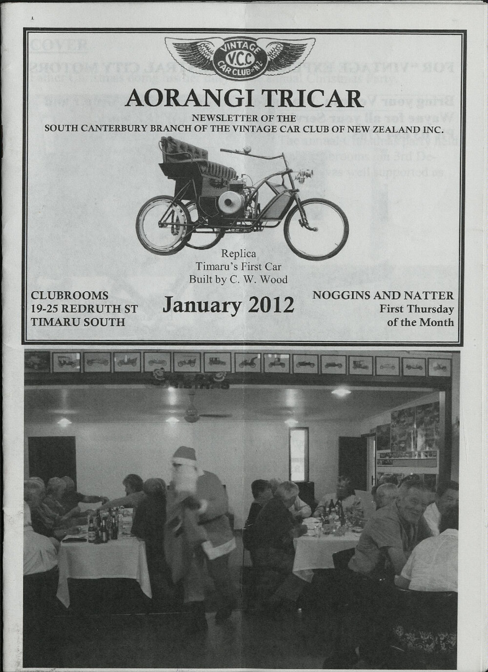 Jan 2012 Aorangi Tricar newsletter 