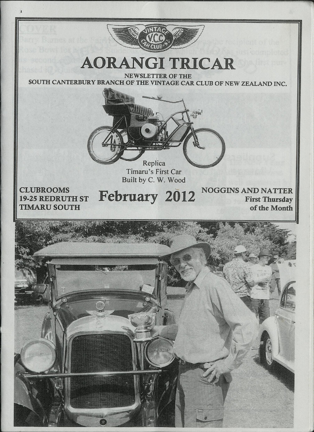 Feb 2012 Aorangi Tricar newsletter 