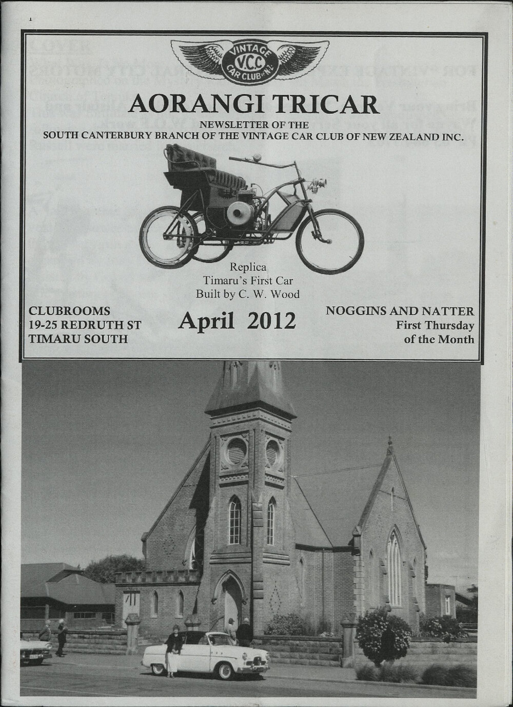 Apr 2012 Aorangi Tricar newsletter 