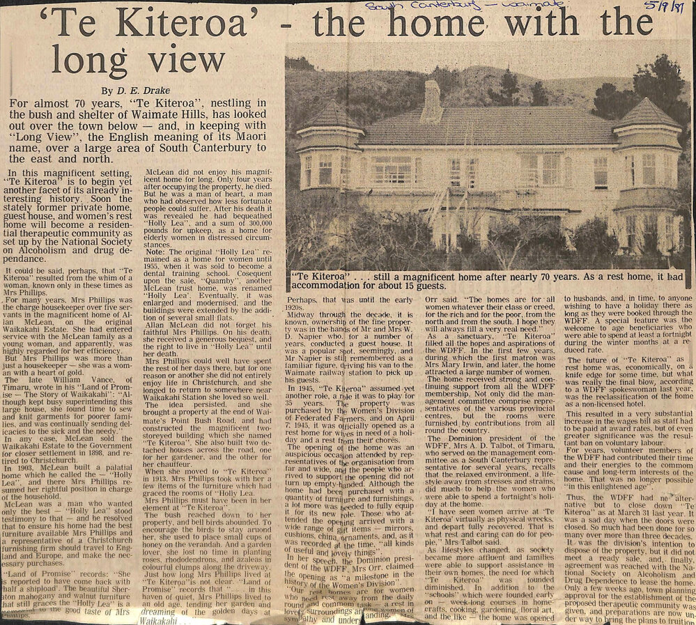  'Te Kiteroa' - the home with the long view
