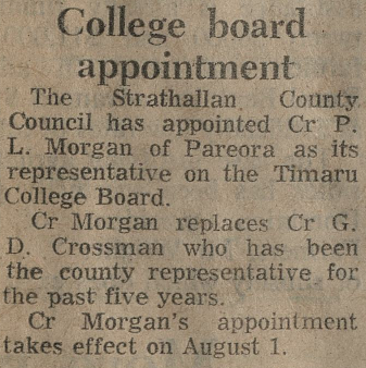 College board appointment