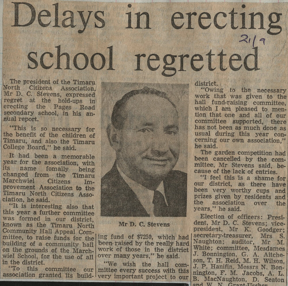 Delays in erecting school regretted