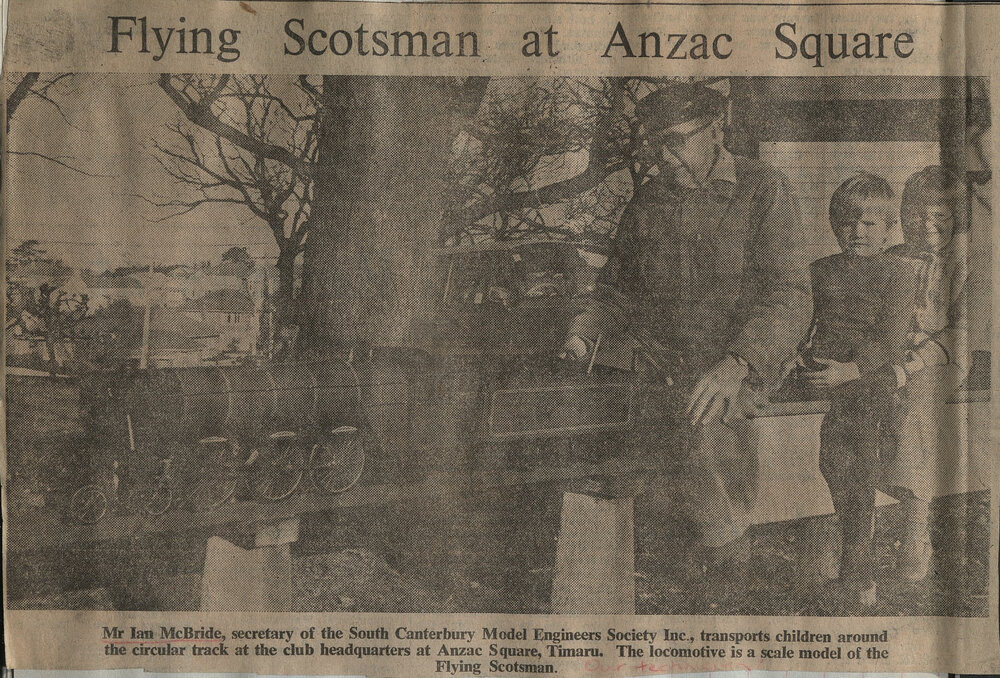 Flying Scotsman at Anzac Square