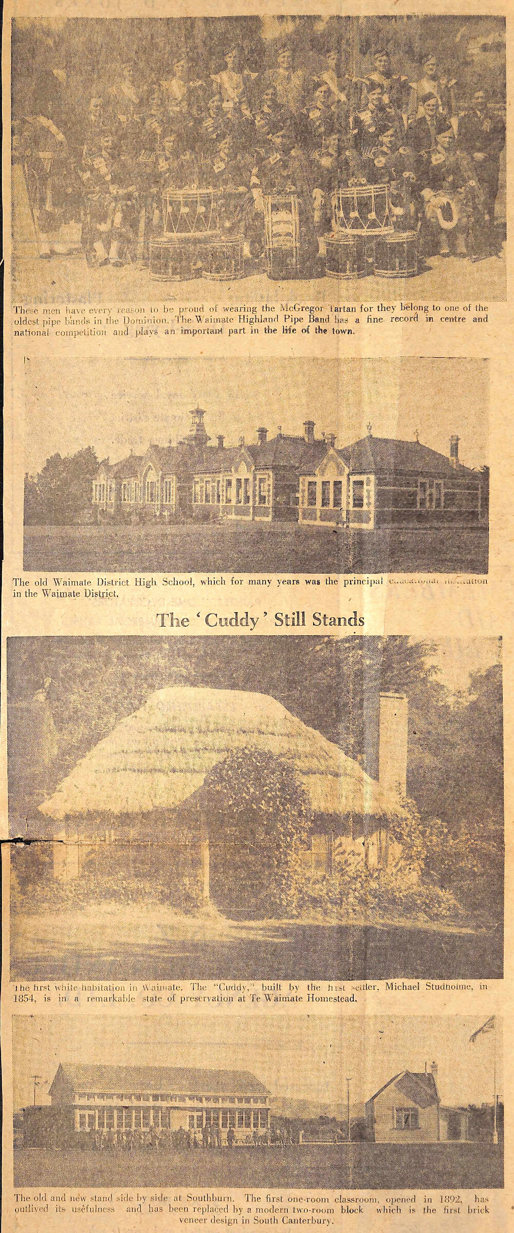 In and Around Waimate - Past and Present