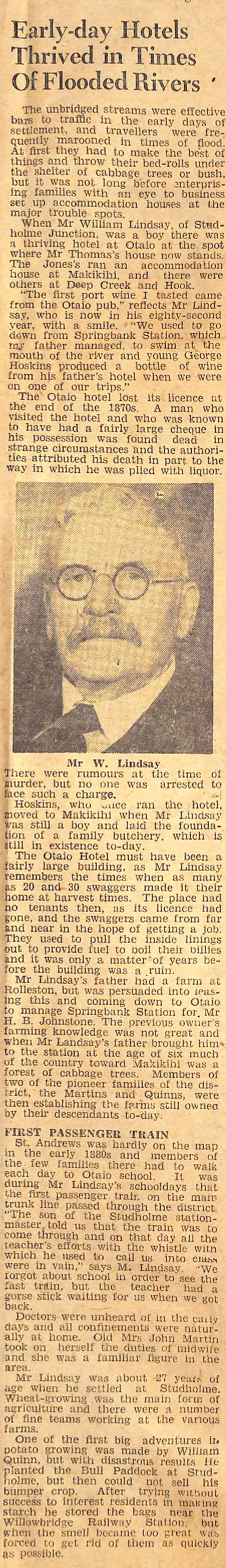 Early-day Hotels Thrived in Times of Flooded Rivers