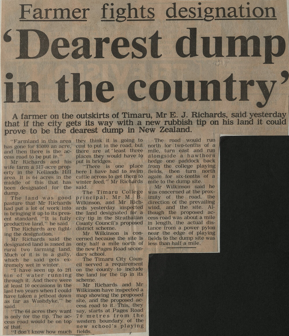 Farmer fights designation: 'Dearest dump in the country'