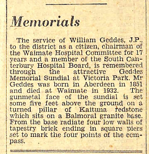 Memorials