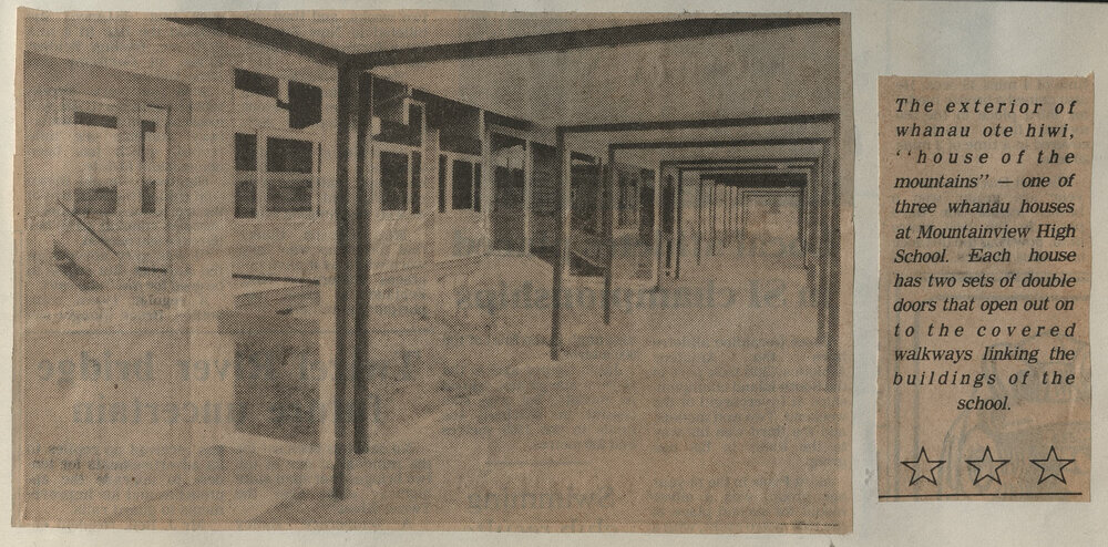The exterior of whanau ote hiwi