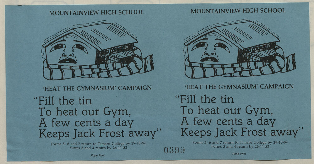 Mountainview High School 'Heat the Gymnasium' ticket