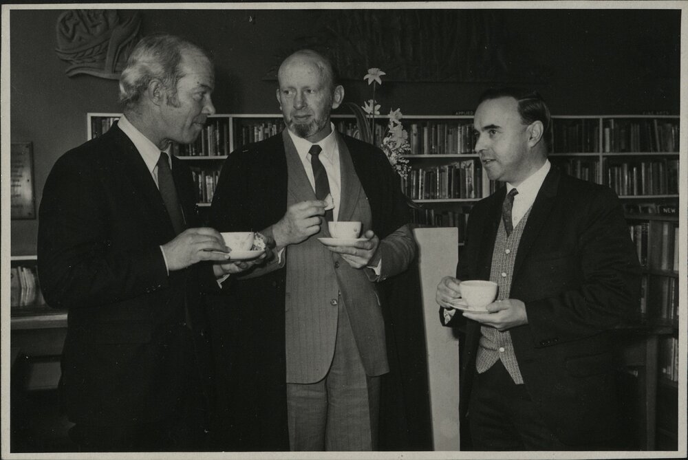Minister of Education at Timaru College, Oct 1973