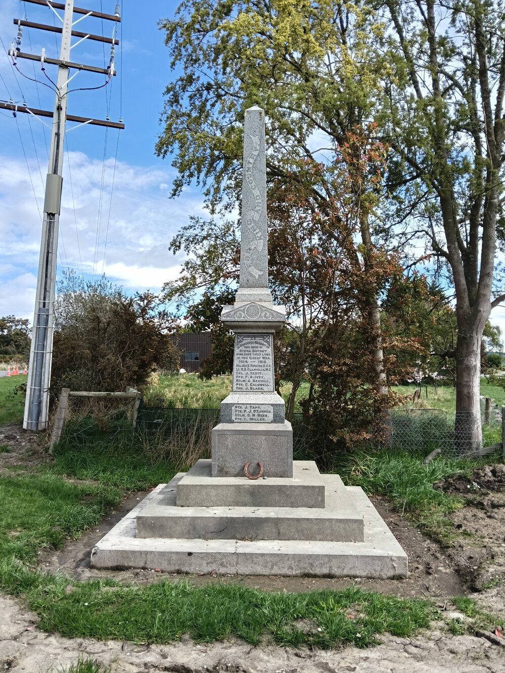 Otipua War Memorial