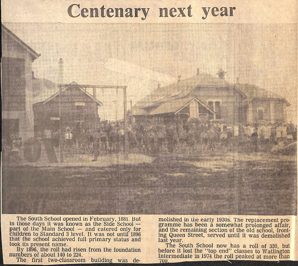 Primary schools of our district: Centenary next year