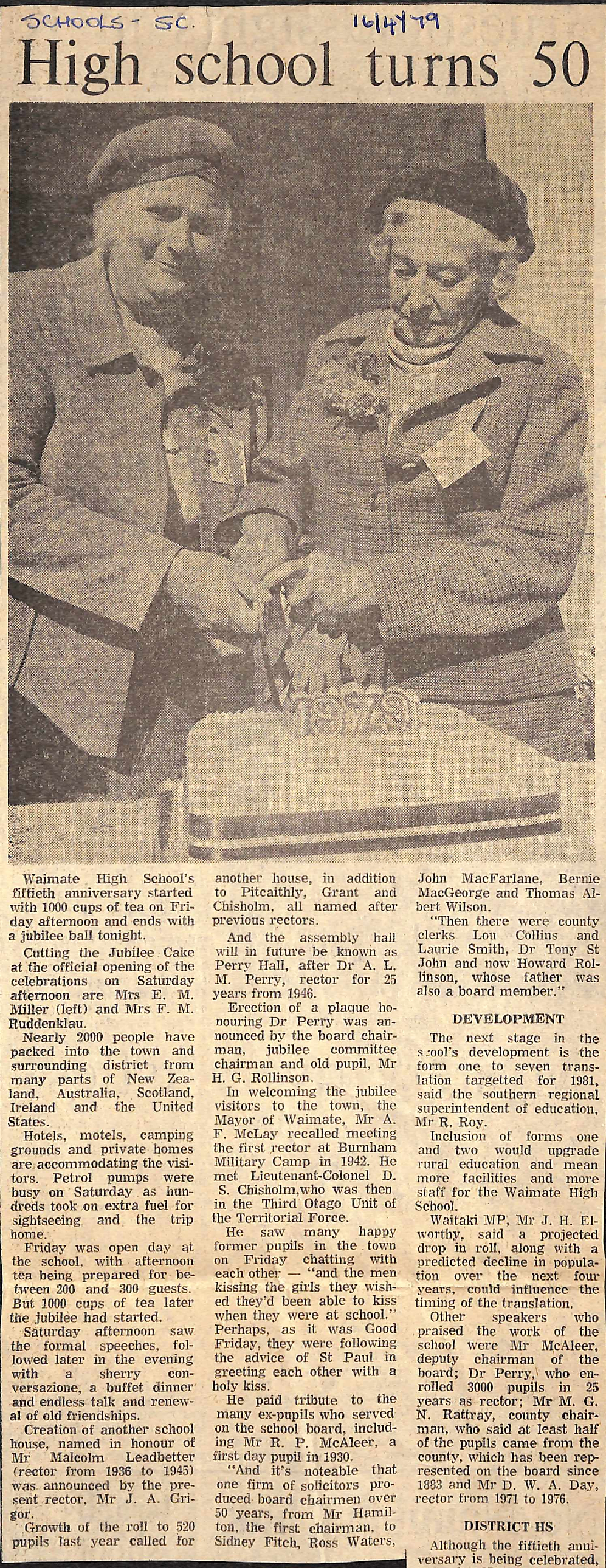 High school turns 50