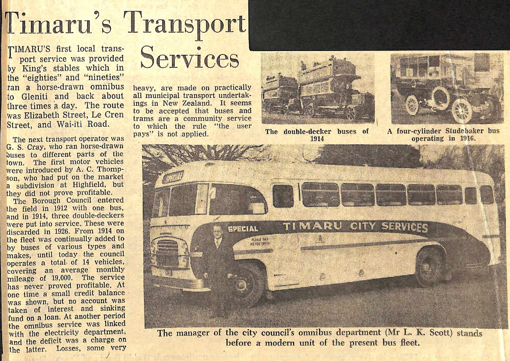 Timaru's Transport Services