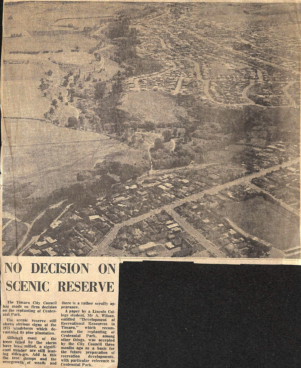 No Decision on Scenic Reserve