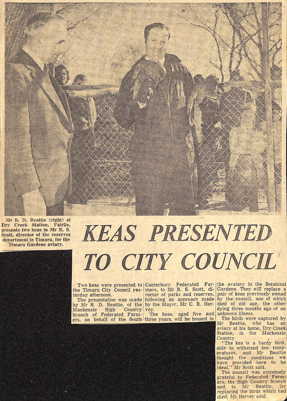 Keas Presented To City Council