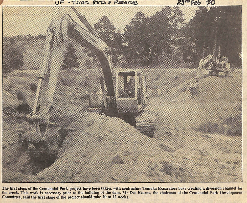 Centennial Park project begins