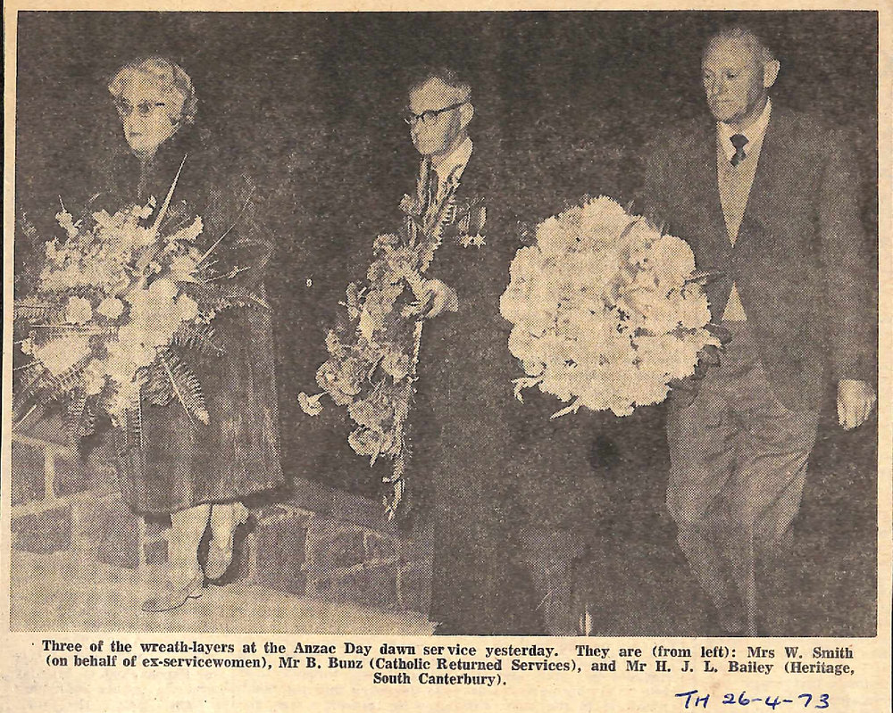 Holidays Affect Anzac Service Attendances