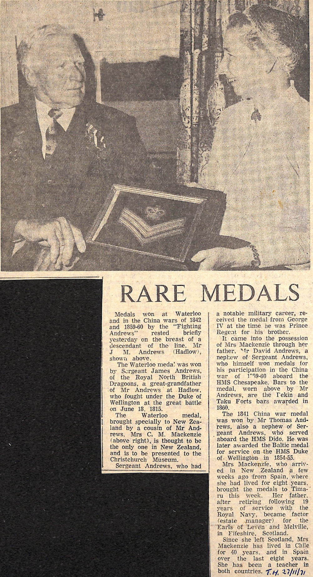 Rare Medals