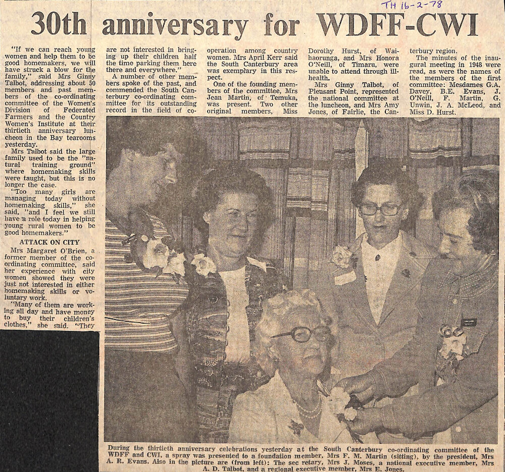 30th Anniversary for WDFF-CWI