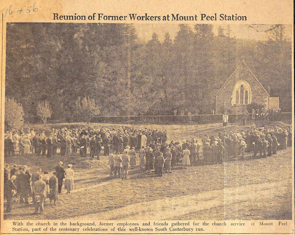 Reunion of Former Workers at Mount Peel Station