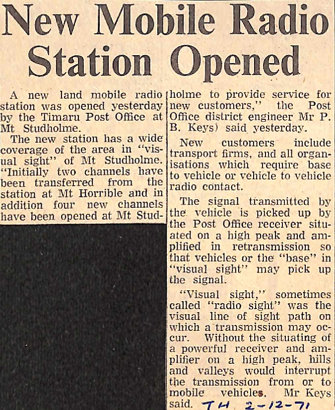 New Mobile Radio Station Opened