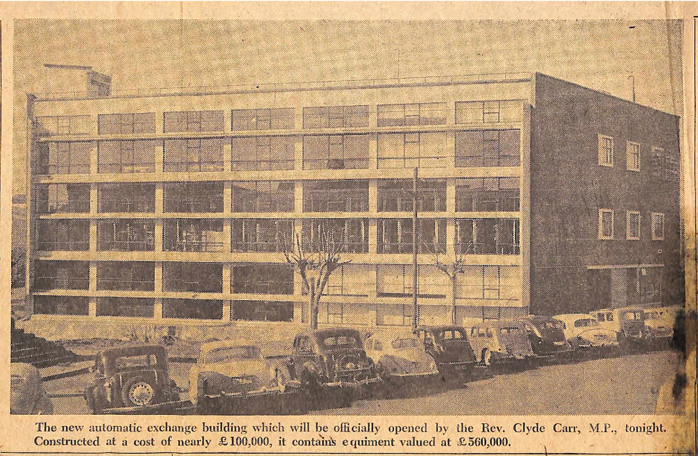 Timaru Has New &pound;660,000 Automatic Telephone Exchange