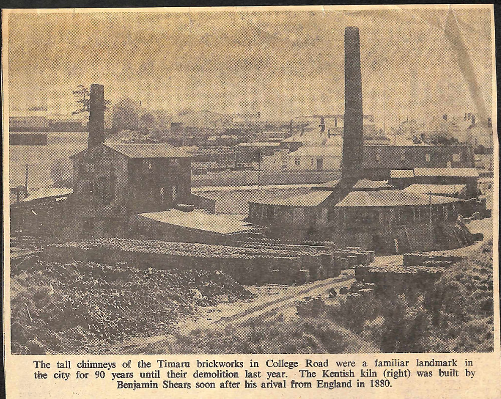 The Bricks that Built Early Timaru
