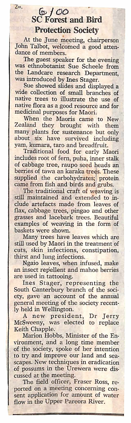 SC Forest and Bird Protection Society