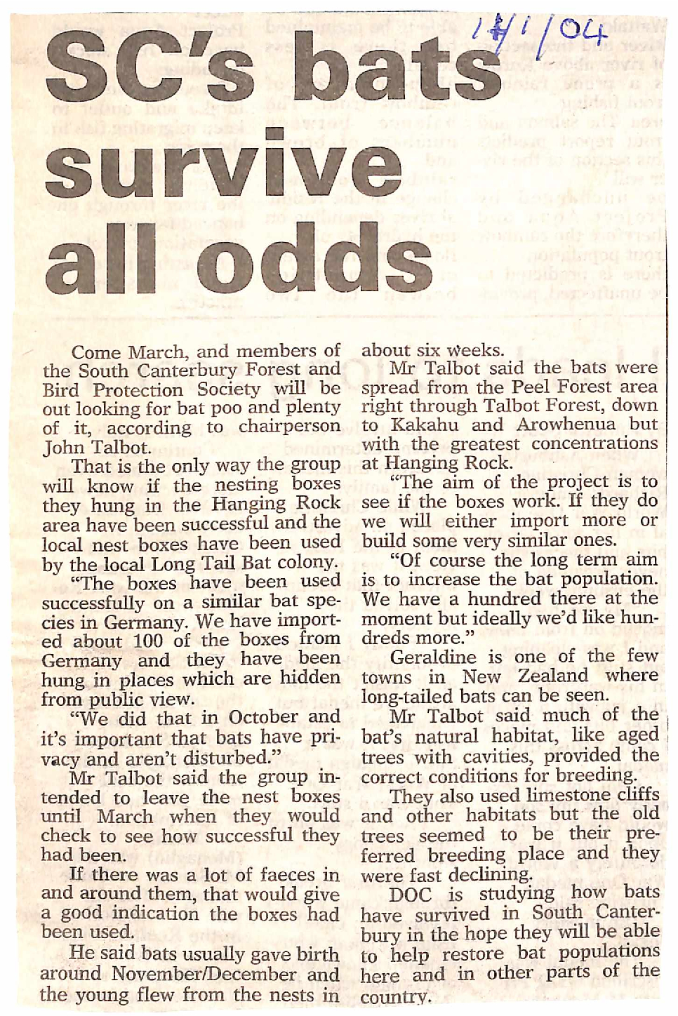 SC's bats survive all odds