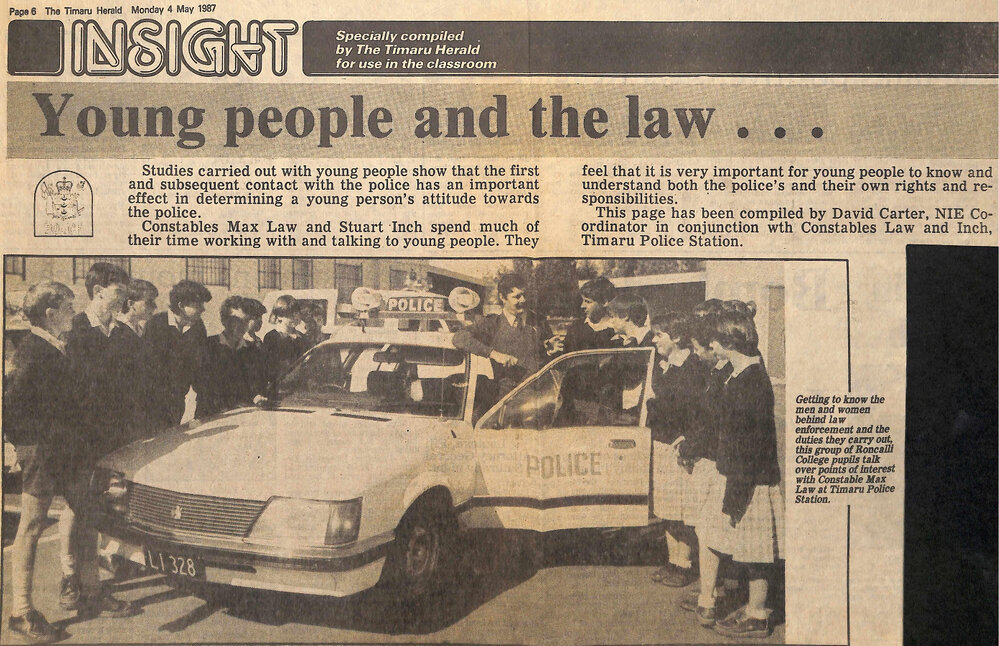 Young people and the law&hellip;