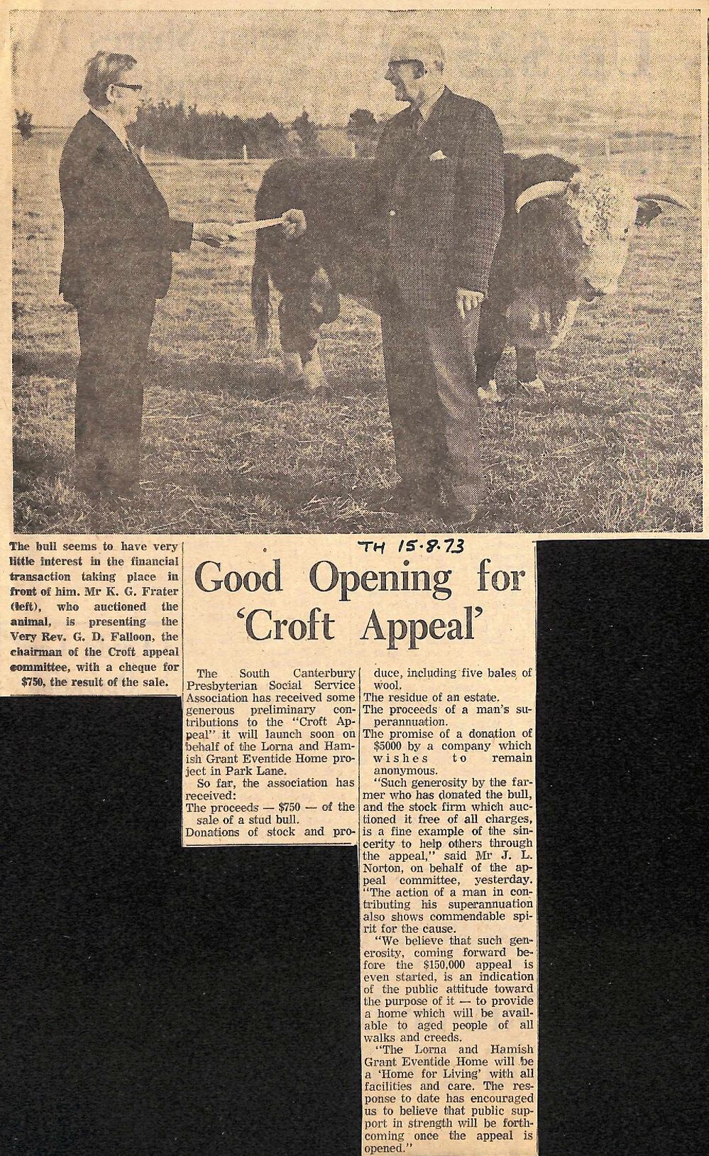 Good Opening for 'Croft Appeal'