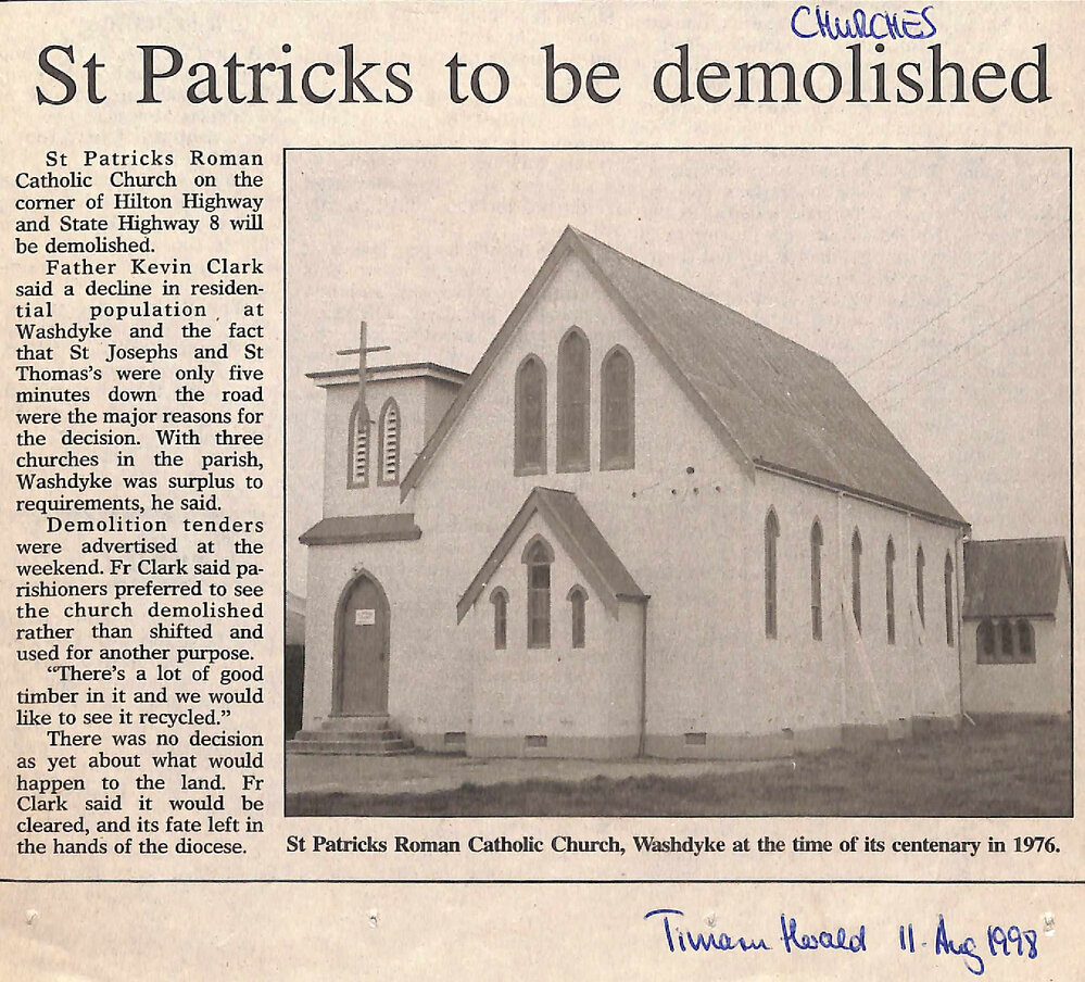 St Patricks to be demolished