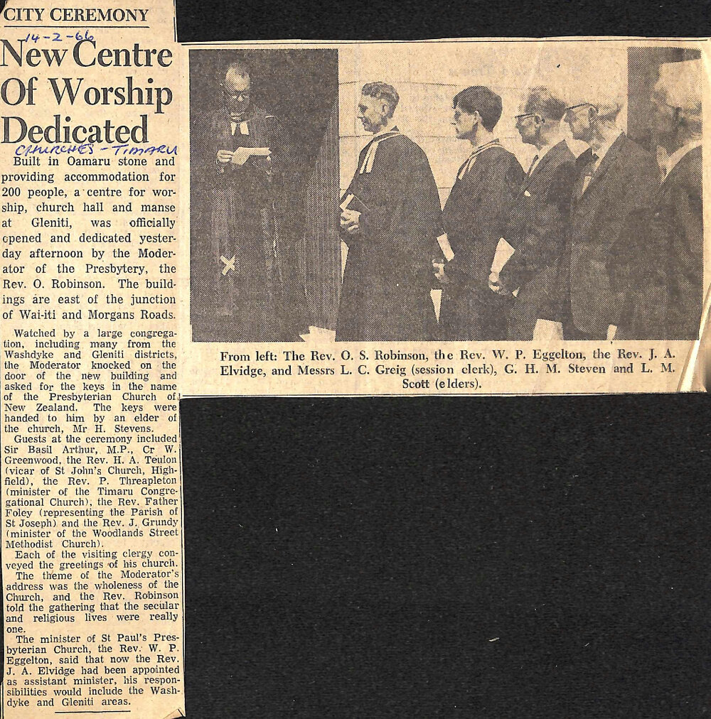 New Centre of Worship Dedicated