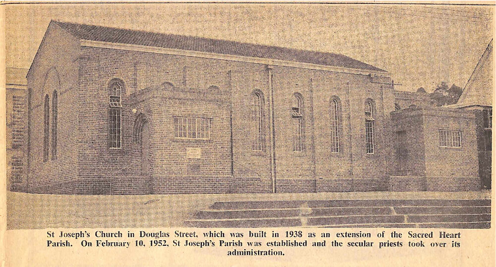 St Joseph's Church in Douglas Street