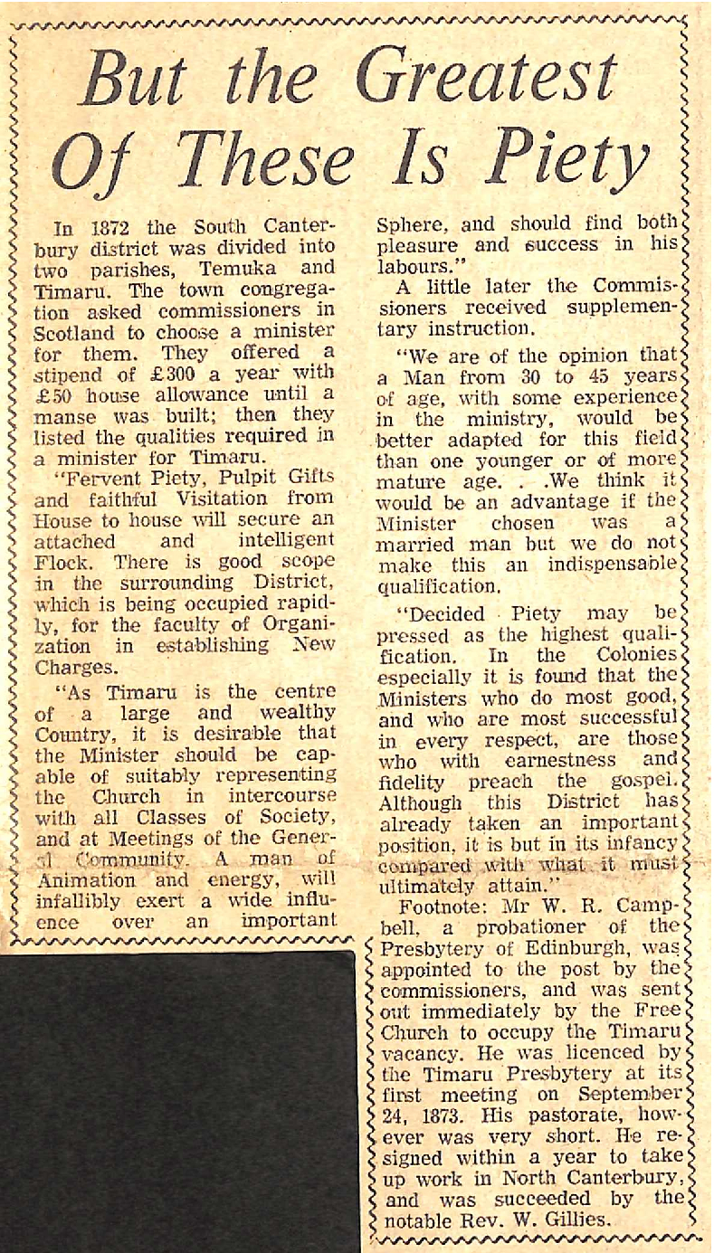 But the Greatest Of These Is Piety