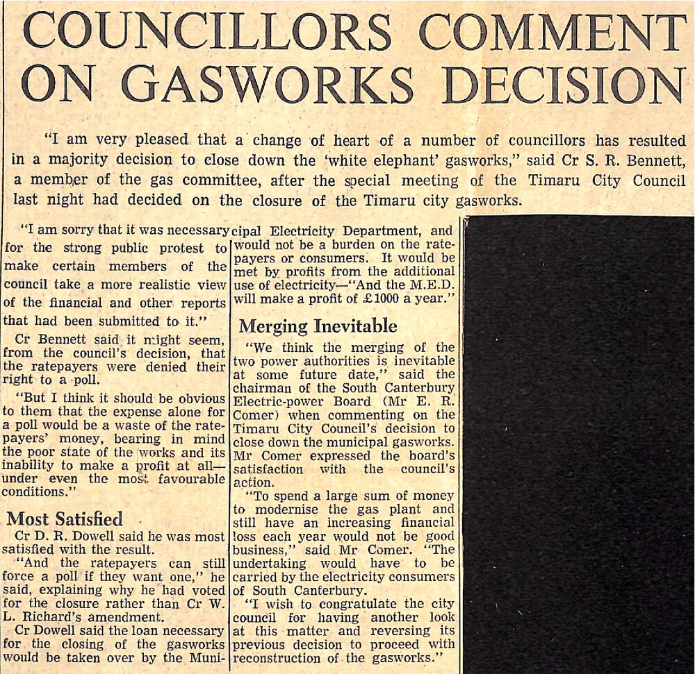 Councillors Comment on Gasworks Decision