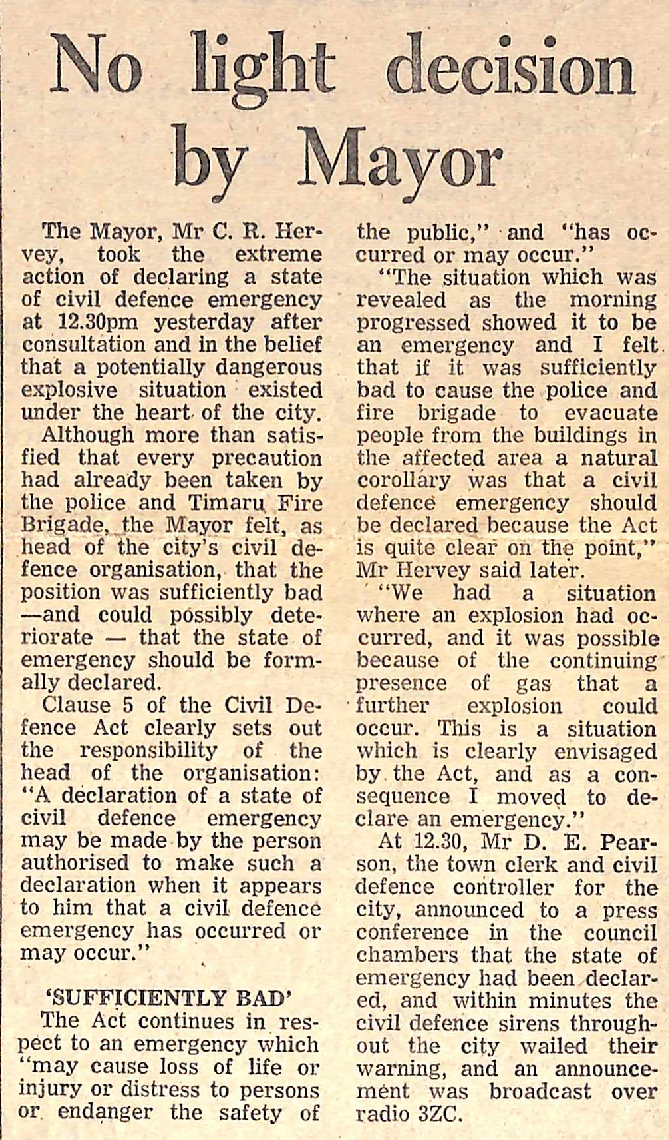 No light decision by Mayor