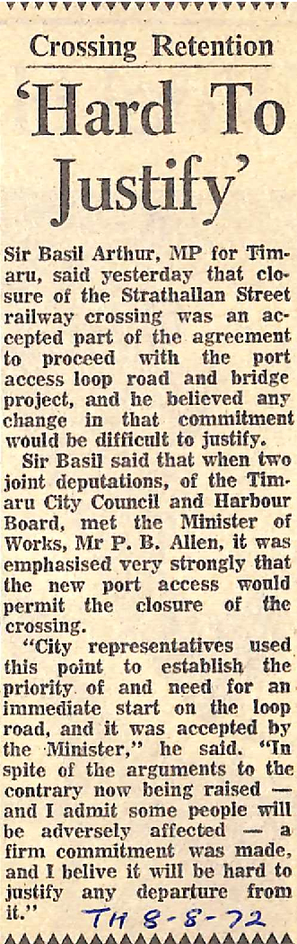 Crossing Retention- 'Hard To Justify'