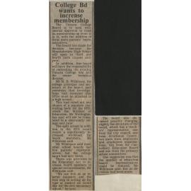 College Bd wants to increase membership