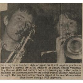 Jazz may be a free-form style of music but it still requires practice