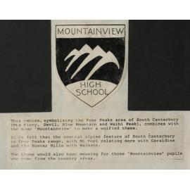 Mountainview High School emblem