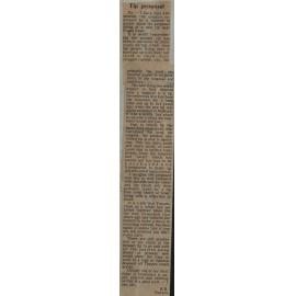 Letter to the Editor: Tip proposal
